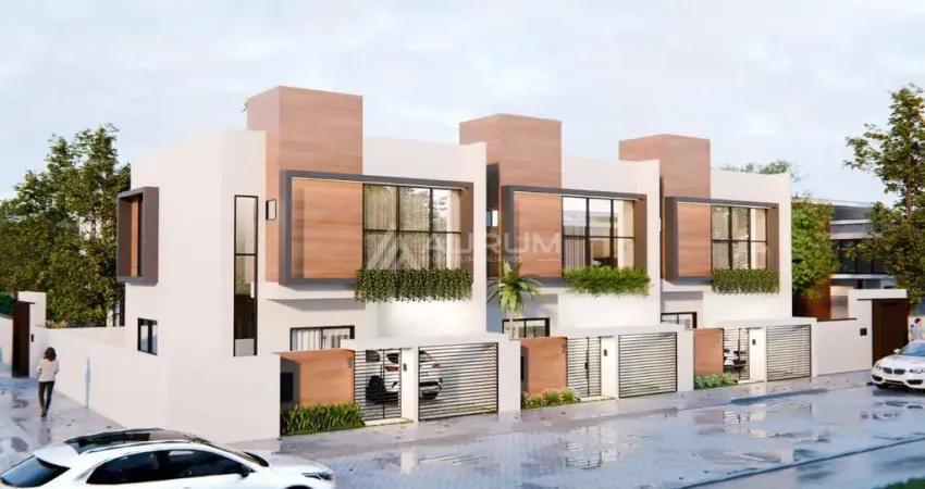 Sobrado de alto padrão com 03 dormitórios (01 suíte com closet) – centro de penha/sc