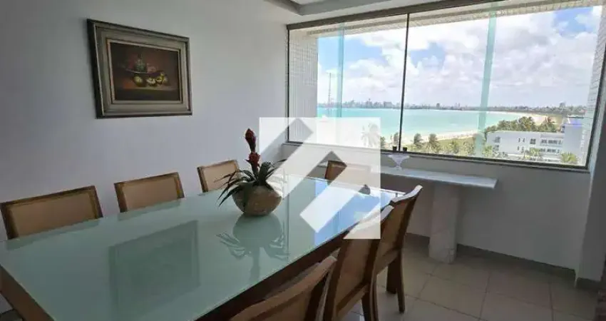 Apartamento com 4 dormitórios para alugar, 220 m² por R$ 10.000,00/mês - Ponta de Campina - Cabedelo/PB