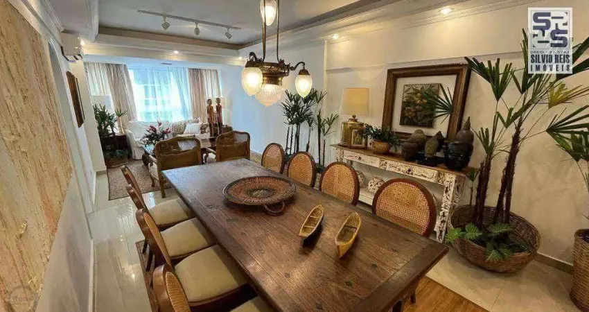 Apartamento com 2 dormitórios à venda, 120 m² por R$ 1.300.000,00 - Aparecida - Santos/SP