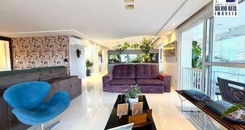 Apartamento com 3 dormitórios à venda, 234 m² por R$ 2.650.000,00 - Boqueirão - Santos/SP