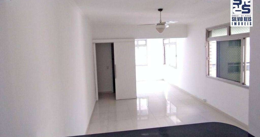 Apartamento com 2 dormitórios à venda, 88 m² por R$ 750.000,00 - Boqueirão - Santos/SP