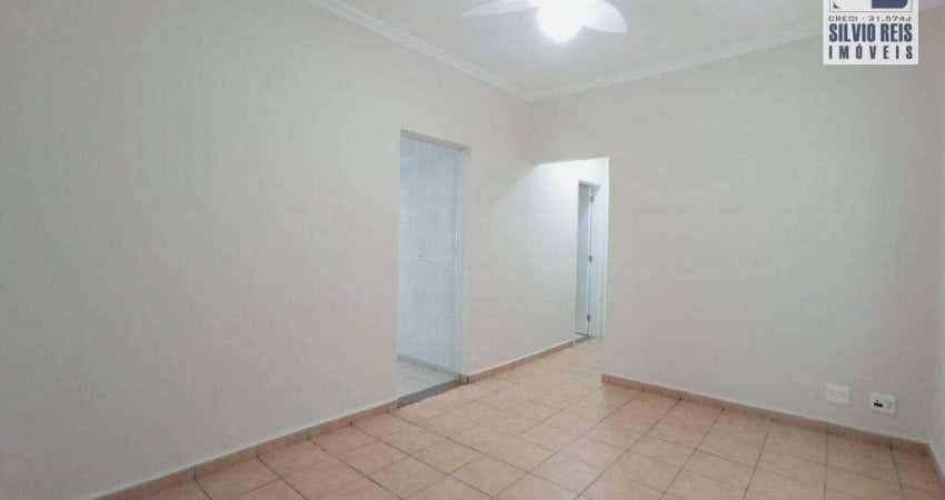 Apartamento com 2 dormitórios para alugar, 64 m² por R$ 2.600,02/mês - Embaré - Santos/SP