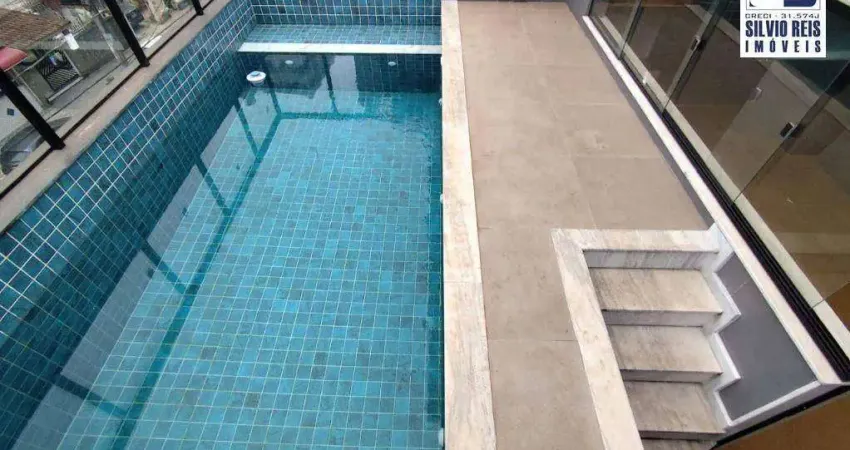 Casa com 3 dormitórios à venda, 280 m² por r$ 2.310.000,00 - embaré - santos/sp