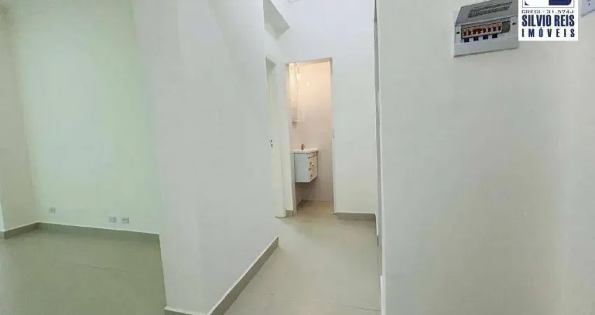 Apartamento com 1 dormitório à venda, 56 m² por r$ 413.400,00 - josé menino - santos/sp