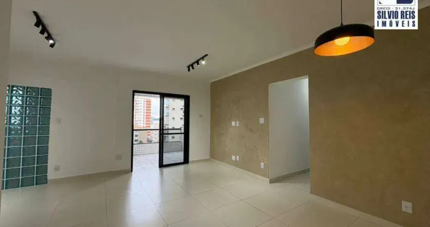 Apartamento com 2 dormitórios para alugar, 105 m² por r$ 5.500/mês - ponta da praia - santos/sp