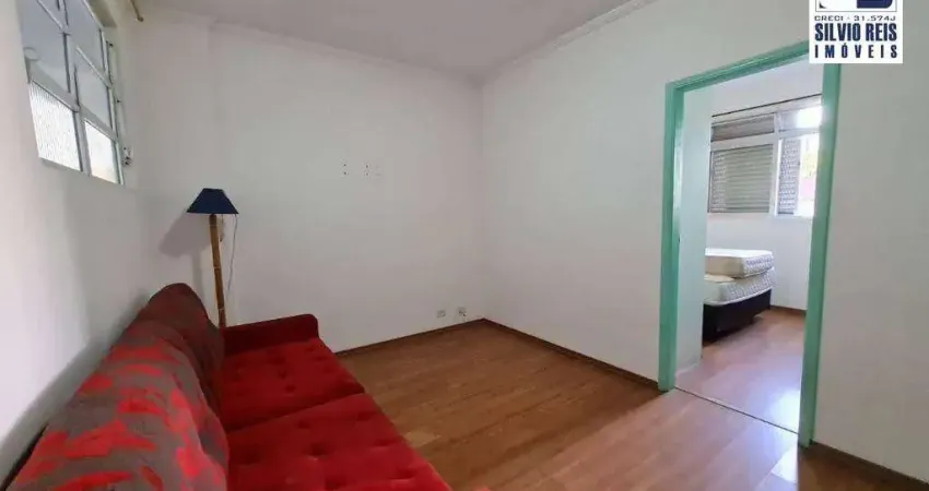 Apartamento com 1 dormitório à venda, 48 m² por r$ 371.000 - aparecida - santos/sp