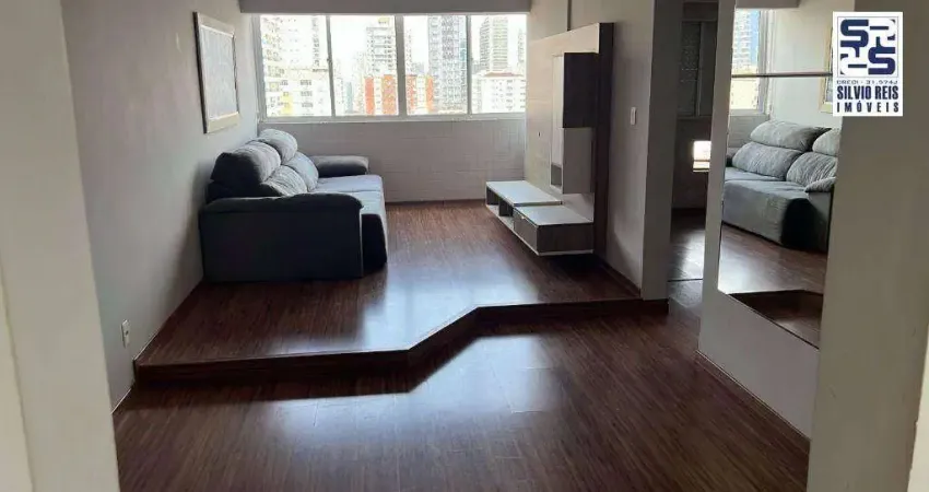 Apartamento com 2 dormitórios à venda, 96 m² por r$ 688.000 - campo grande - santos/sp