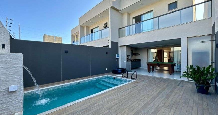 Reserva da morada, Casa de 3 quartos com suíte, sol da manha totalmente montada