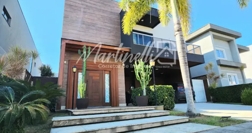 Casa Exclusiva no Condomínio Boulevard Lagoa 4 Quartos | 3 Suítes | Sala de Cinema | Piscina Privativa