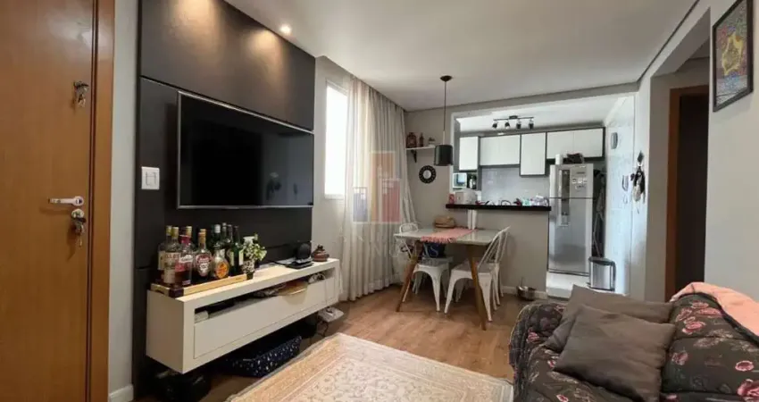 Apartamento para venda com 48 m² e 2 quartos em reserva belas nações, bauru - sp