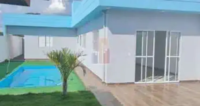 Casa nova com 2 quartos, piscina e financiamento no vale do igapó!