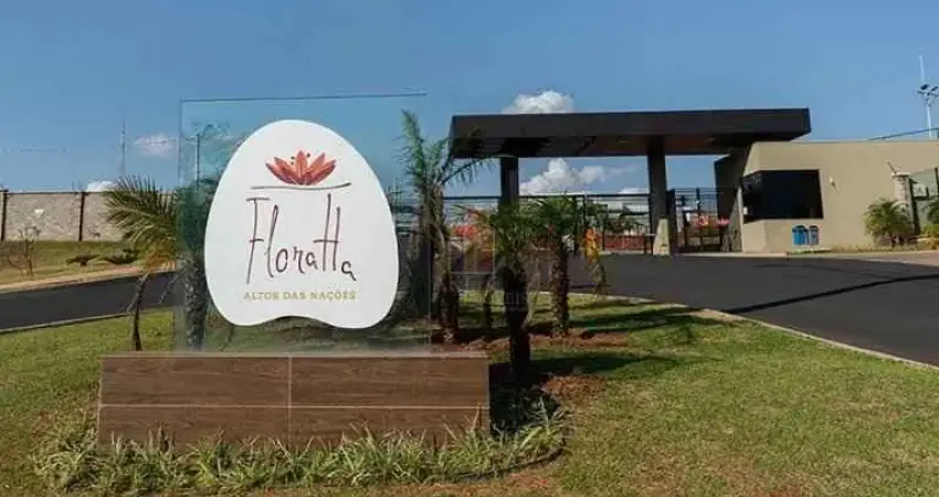 Terreno em condomínio fechado à venda no Floratta Altos das Nações Bauru, Bauru 