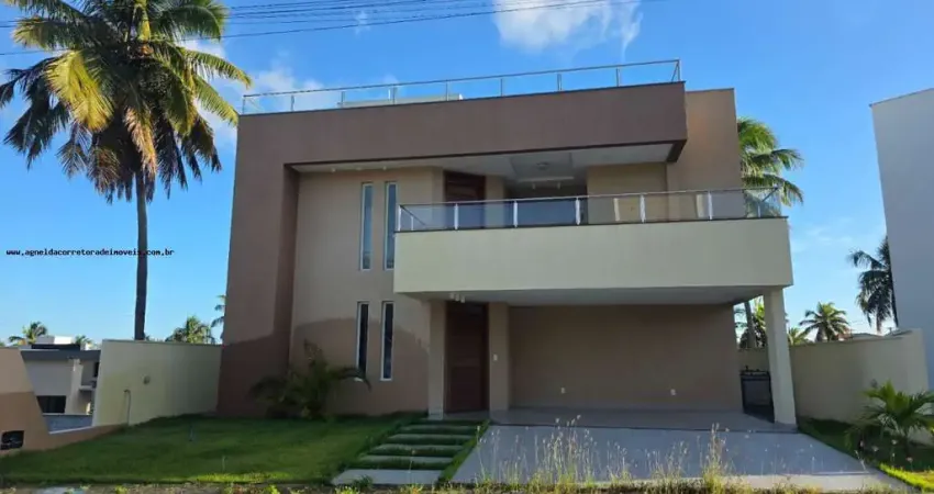 Casa em Condomínio para Venda em Parnamirim, Cotovelo (Distrito Litoral), 4 dormitórios, 4 suítes, 5 banheiros, 4 vagas