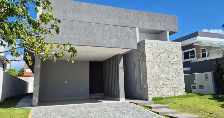 Casa em condomínio para venda em parnamirim, pium (distrito litoral), 3 dormitórios, 3 suítes, 4 banheiros, 4 vagas