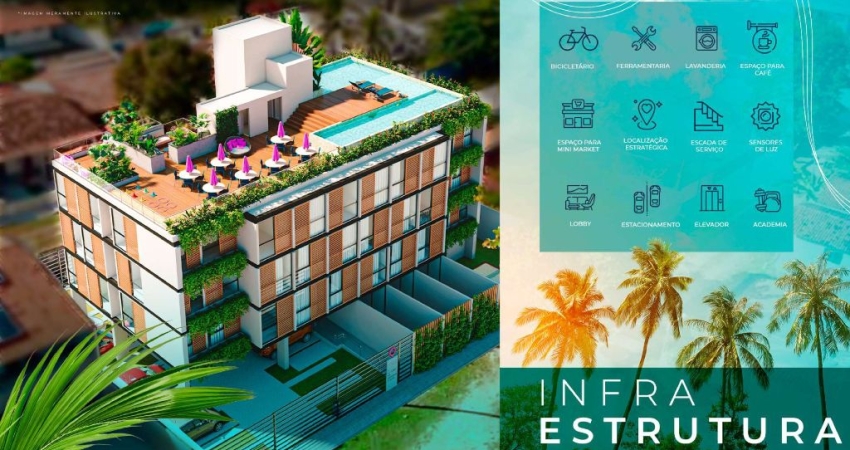 Apartamento com 1 quarto à venda na Avenida José Bezerra, 1, Campas, Tamandaré