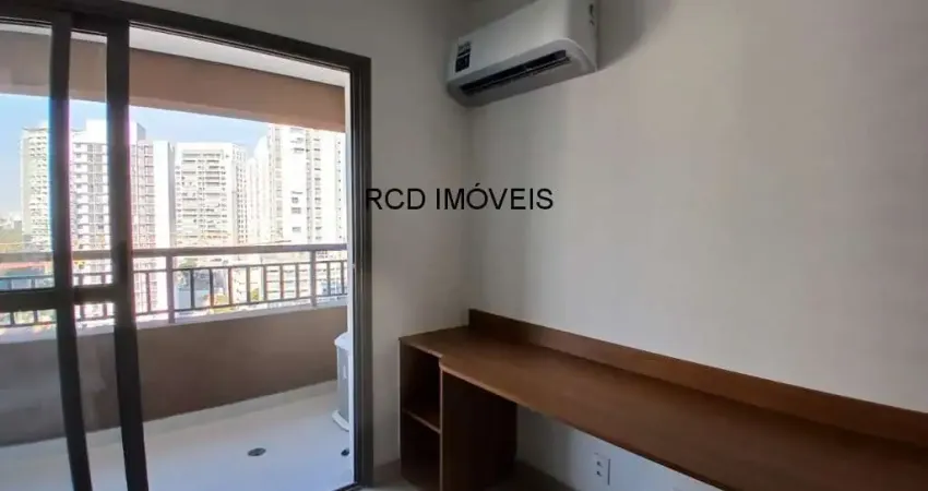 Apartamento mobiliado para locação no butantã, são paulo: 1 quarto, varanda, 28m²