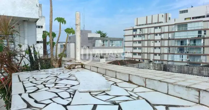 Cobertura com 2 dormitórios à venda, 70 m² por R$ 580.000,00 - Gonzaga - Santos/SP