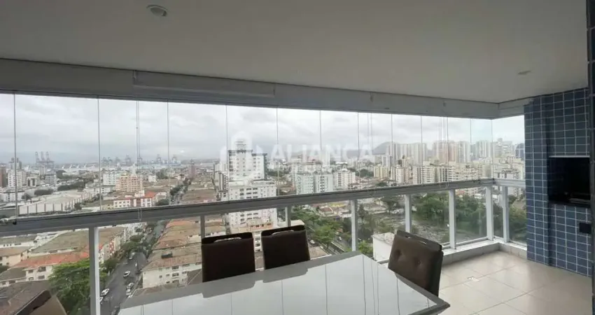 Apartamento com 3 quartos à venda na Rua Ricardo Pinto, Aparecida, Santos