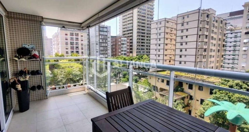 Apartamento com 3 dormitórios à venda, 100 m² por R$ 1.250.000,00 - José Menino - Santos/SP