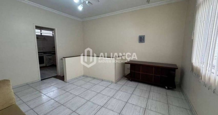 Casa com 2 dormitórios à venda por R$ 390.000,00 - Boqueirão - Santos/SP