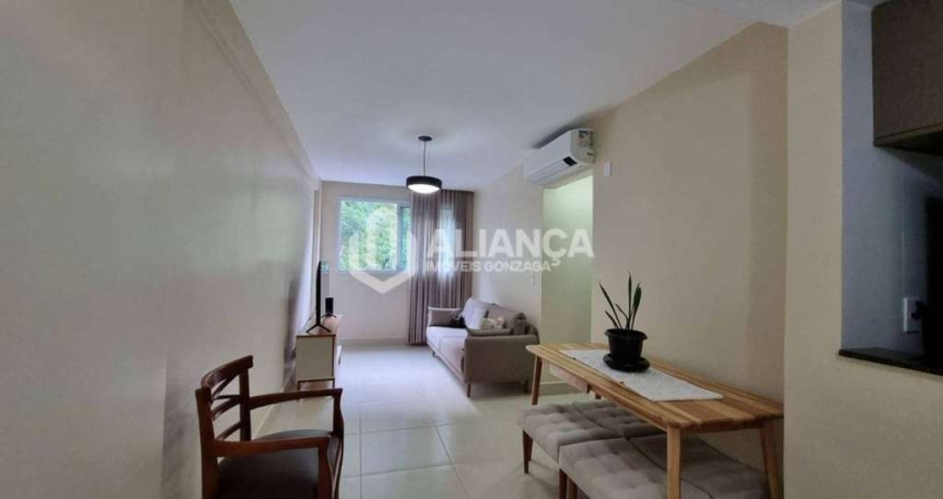 Apartamento com 1 dormitório à venda, 45 m² por R$ 390.000,00 - Marapé - Santos/SP