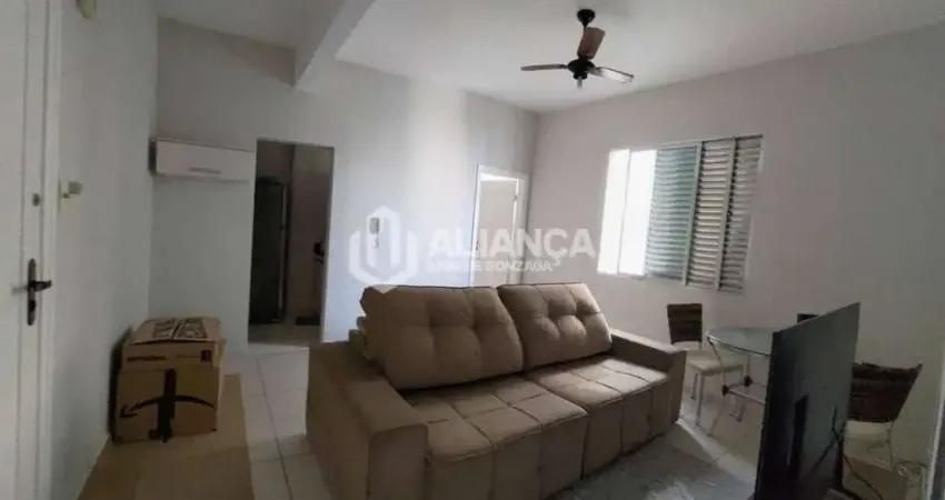 Apartamento com 1 dormitório à venda, 56 m² por r$ 349.000,00 - boqueirão - santos/sp