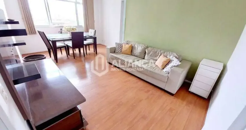 Apartamento com 2 dormitórios à venda, 90 m² por R$ 550.000,00 - Campo Grande - Santos/SP