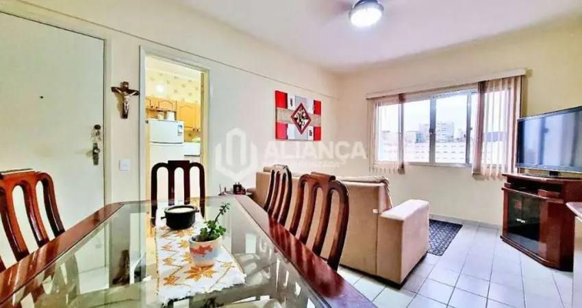 2 dormitórios, 2 banheiros, 1 vaga - campo grande - santos/sp