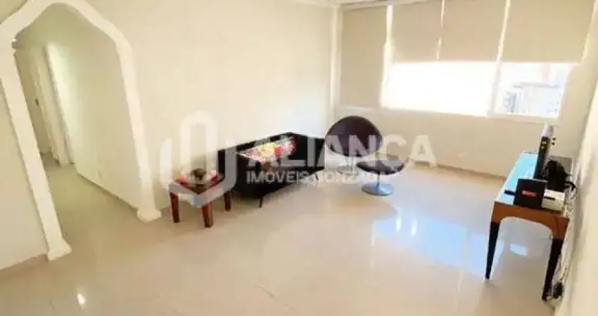 Apartamento 2 dormitórios, 1 vaga, pé na areia - josé menino - santos/sp