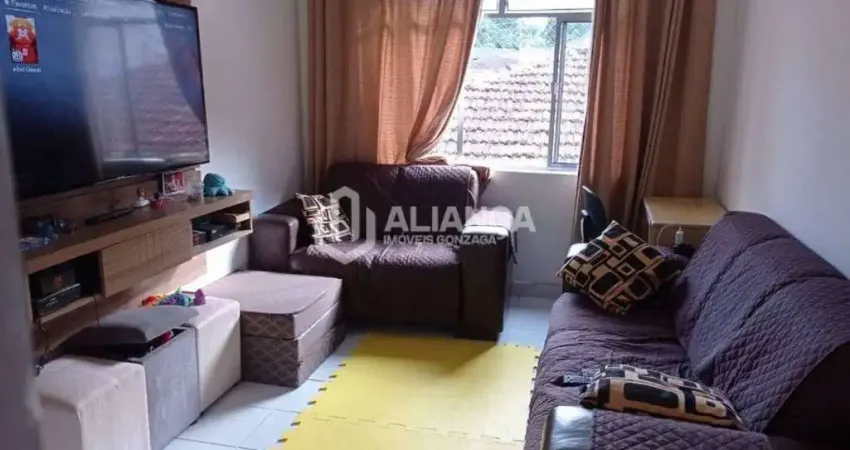 Apartamento com 1 dormitório, 1 vaga - josé menino - santos/sp