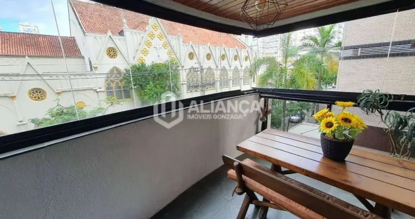 Apartamento com 3 dormitórios à venda por r$ 1.100.000,06 - pompéia - santos/sp