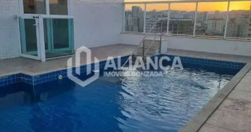 Apartamento à venda com 2 quartos   à venda por r$ 530.000 - aparecida - santos/sp