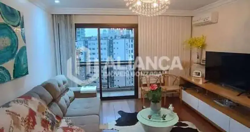 Apartamento à venda 3 quartos à venda, 136 m² por r$ 1.100.000 - pompéia - santos/sp