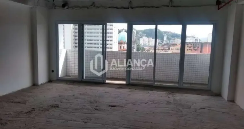 Sala, 60 m² - venda por r$ 490.000,00 ou aluguel por r$ 3.800,00/mês - centro - santos/sp