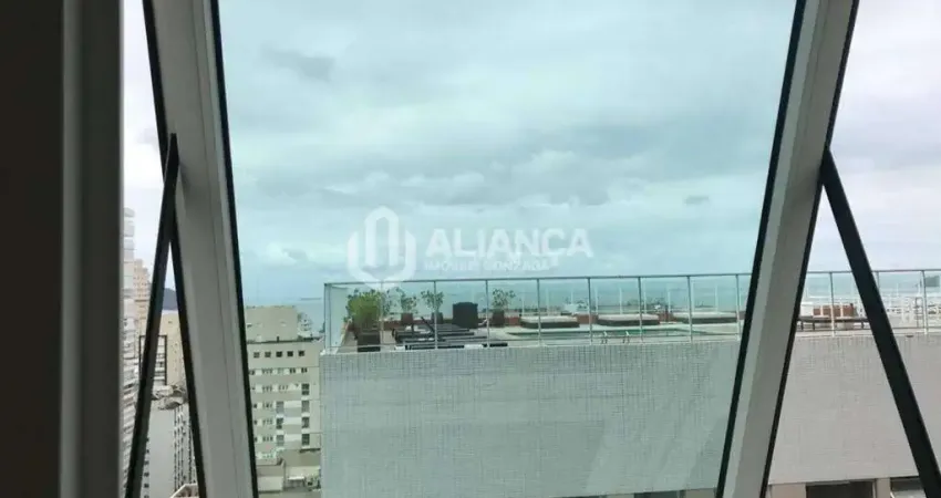 R-loft com 2 dormitórios para alugar, 75 m² por r$ 6500/mês - gonzaga - santos/sp