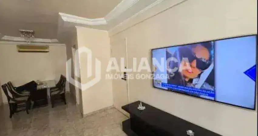 Apartamento com 2 quartos à venda na Rua Santos Dumont, Estuário, Santos
