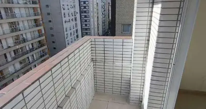 Apartamento com 1 quarto para alugar na Rua Galeão Carvalhal, Gonzaga, Santos