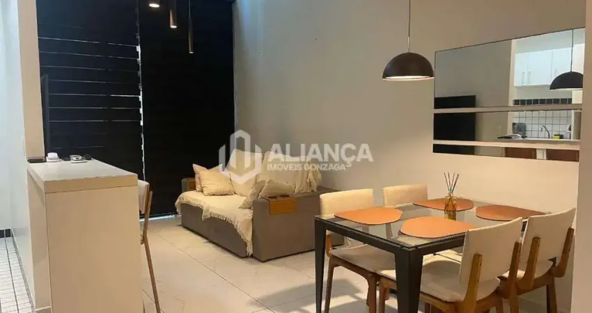 Apartamento com 1 quarto para alugar na Rua José Caballero, Gonzaga, Santos