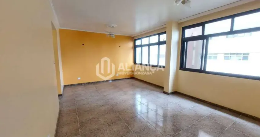 Apartamento com 3 quartos para alugar na Avenida Presidente Wilson, José Menino, Santos