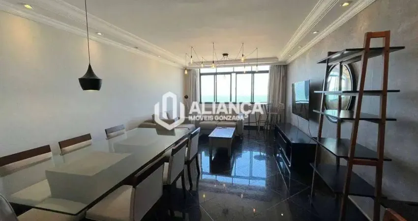 Apartamento com 3 quartos para alugar na Avenida Presidente Wilson, Gonzaga, Santos