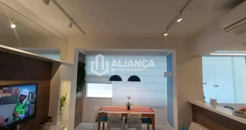 Apartamento com 2 quartos à venda na Rua Antônio Ribeirão, José Menino, Santos