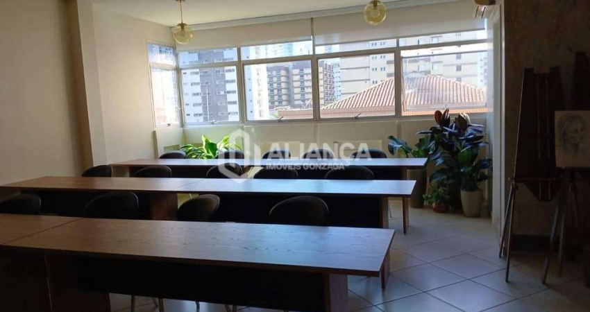 Sala comercial para alugar na Avenida Ana Costa, Gonzaga, Santos