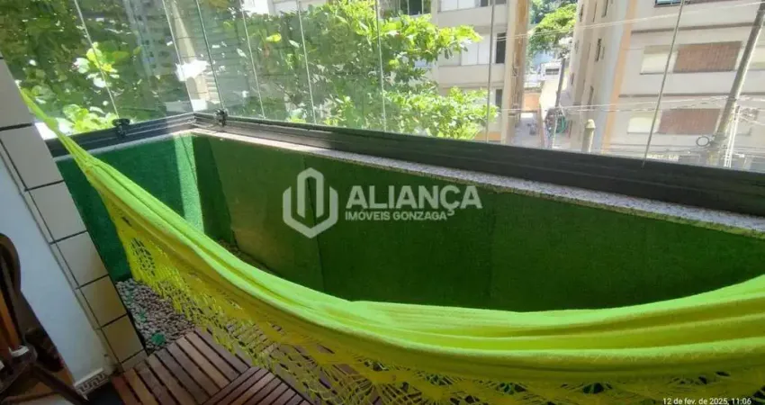 Apartamento com 2 quartos à venda na Rua Coronel Cândido Gomes, José Menino, Santos