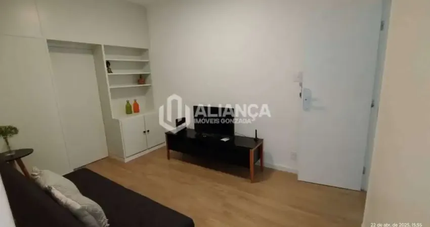 Apartamento com 1 quarto à venda na Avenida Marechal Floriano Peixoto, Gonzaga, Santos