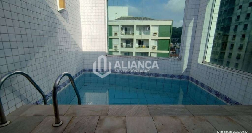 Apartamento com 2 quartos à venda na Rua Saturnino de Brito, Marapé, Santos