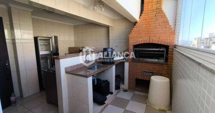 Apartamento com 3 quartos para alugar na Avenida Bartolomeu de Gusmão, Ponta da Praia, Santos