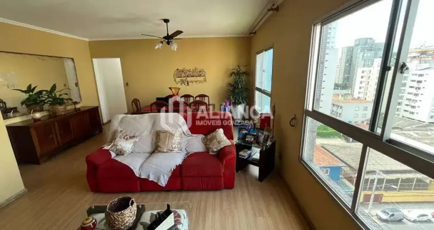 Apartamento com 3 quartos para alugar na Rua José Bonifácio, Centro, São Vicente