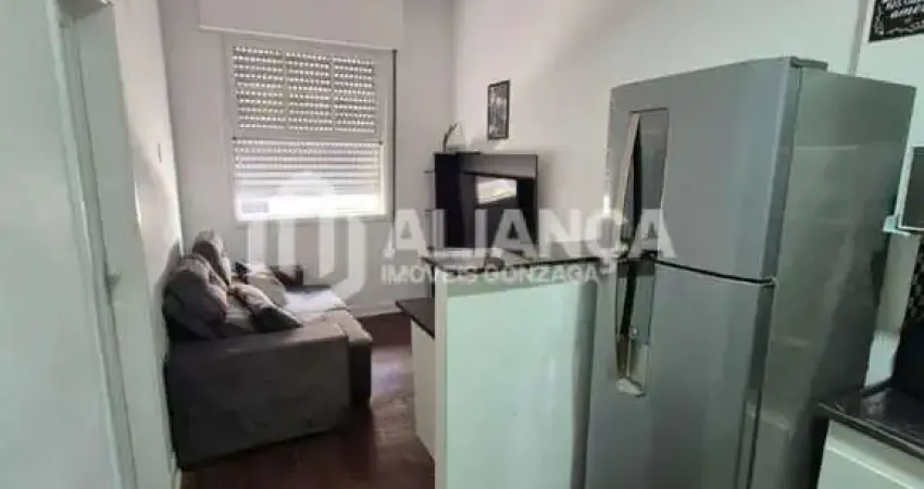 Kitnet / Stúdio à venda na Avenida Bartolomeu de Gusmão, Boqueirão, Santos
