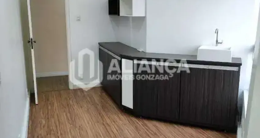 Sala comercial com 4 salas para alugar na Rua Doutor Olyntho Rodrigues Dantas, Encruzilhada, Santos