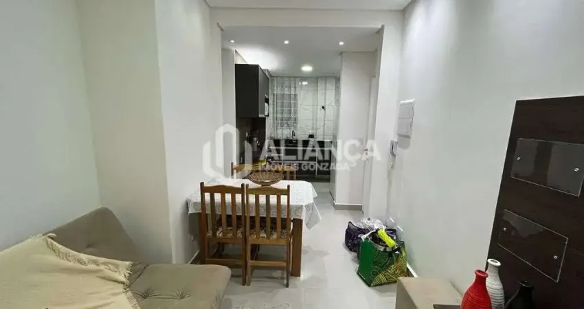 Apartamento com 2 quartos à venda na Rua José Bonifácio, Centro, São Vicente